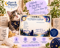 Celestial Cat Adoption Certificate | Printable | English + Spanish